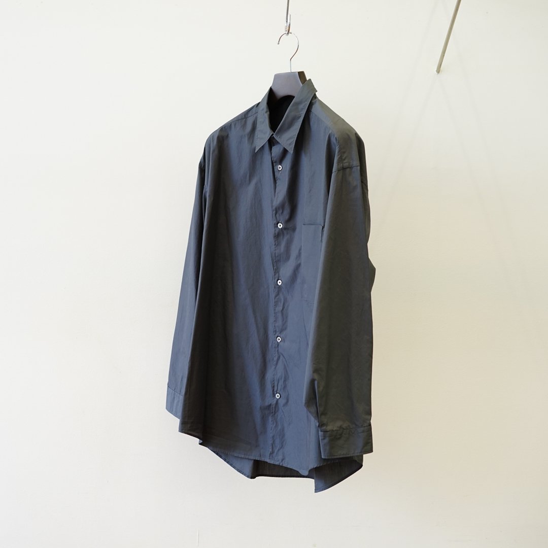 Graphpaper(グラフペーパー)Broad L/S Oversized Regular Collar Shirt