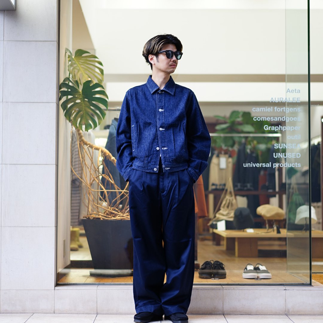 Graphpaper(グラフペーパー)Westpoint Chino Wide Straight Trousers 