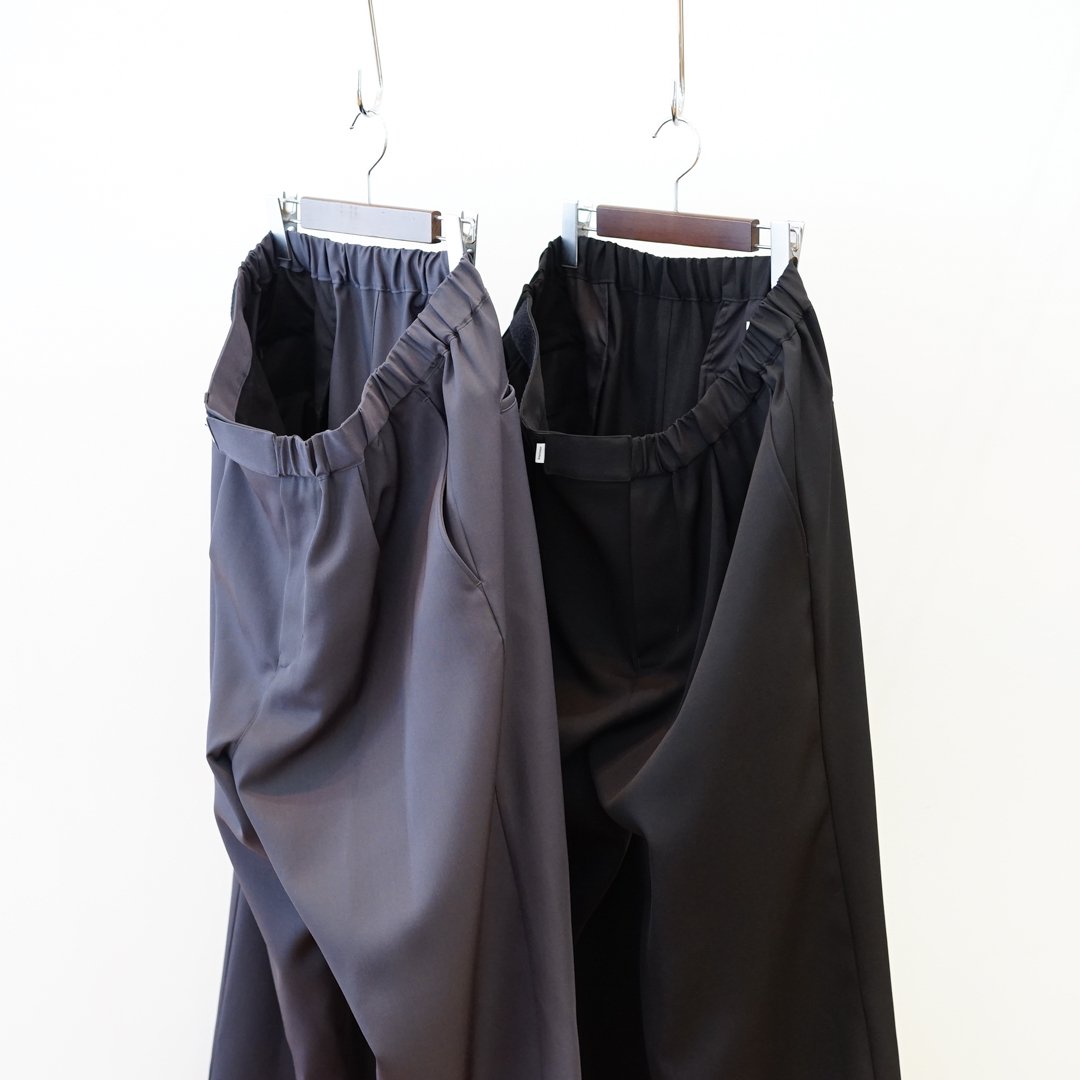 Graphpaper(グラフペーパー)Scale Off Wool Wide Chef Pants(GM233