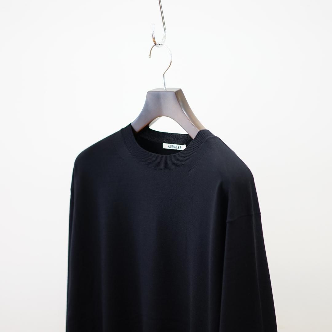 オーラリー AURALEE ウールカシミヤ ハイゲージニットポロ サイズ1 AURALEE - AURALEE / オーラリー | GIZA HIGH GAUGE RIB KNIT