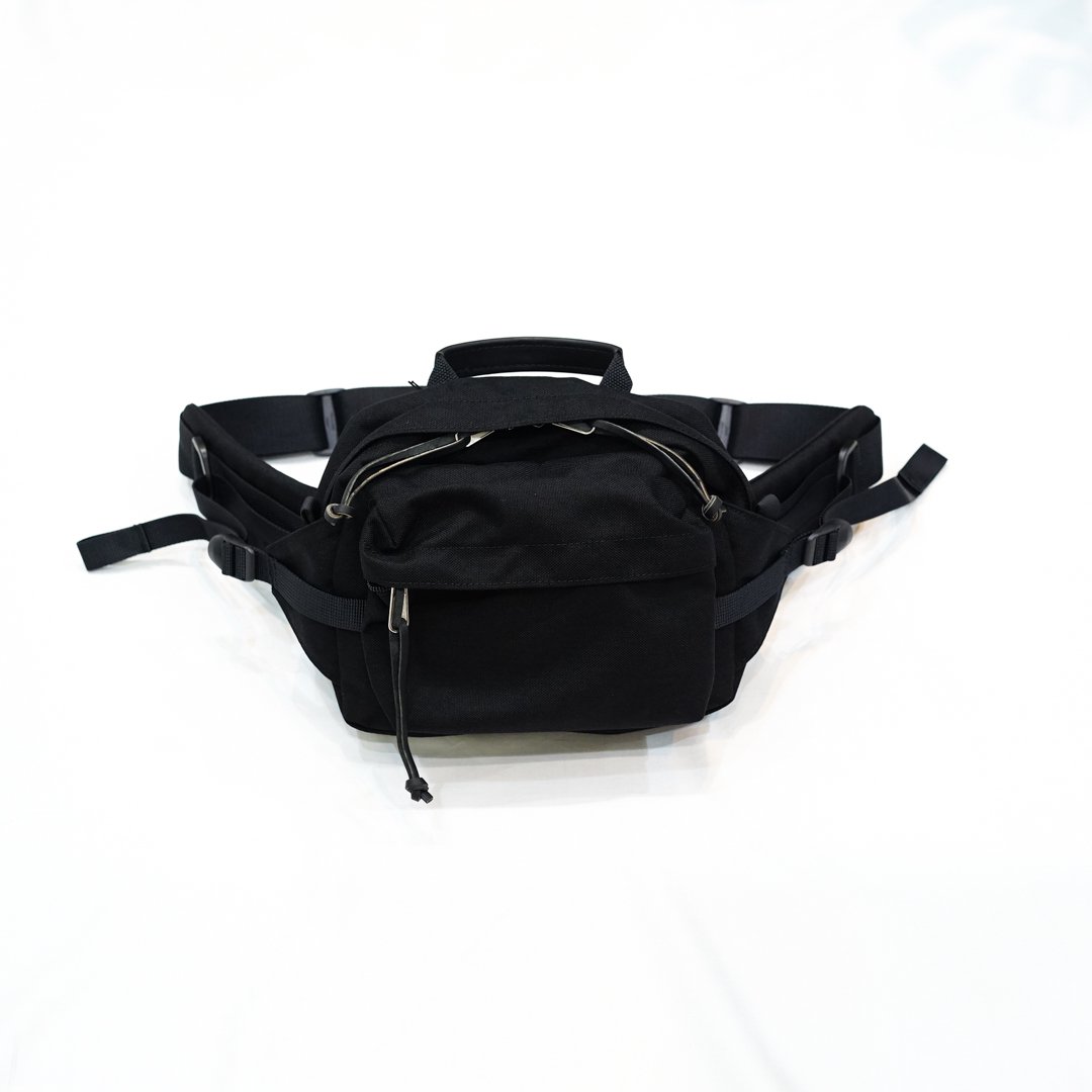 [再入荷 unisex]Aeta(アエタ)Waist Bag S(NY11)/Black