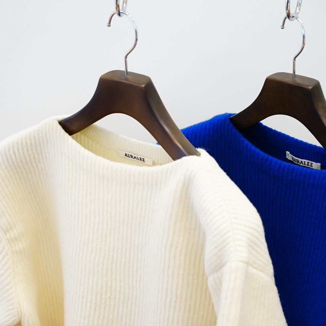 AURALEE 【新品】 / オーラリー | MILLED FRENCH MERINO RIB