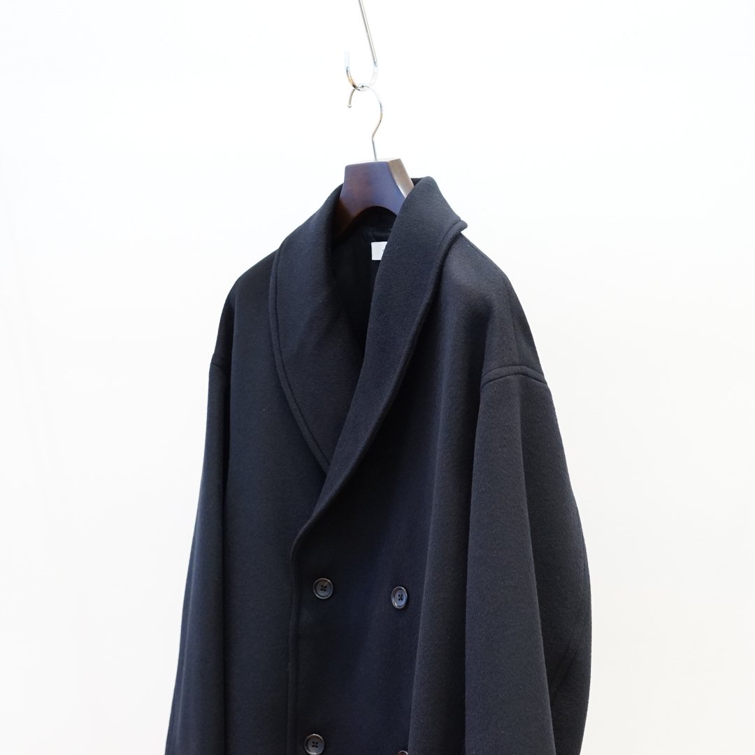 Graphpaper(グラフペーパー)Light Melton Shawl Collar Coat(GM233 