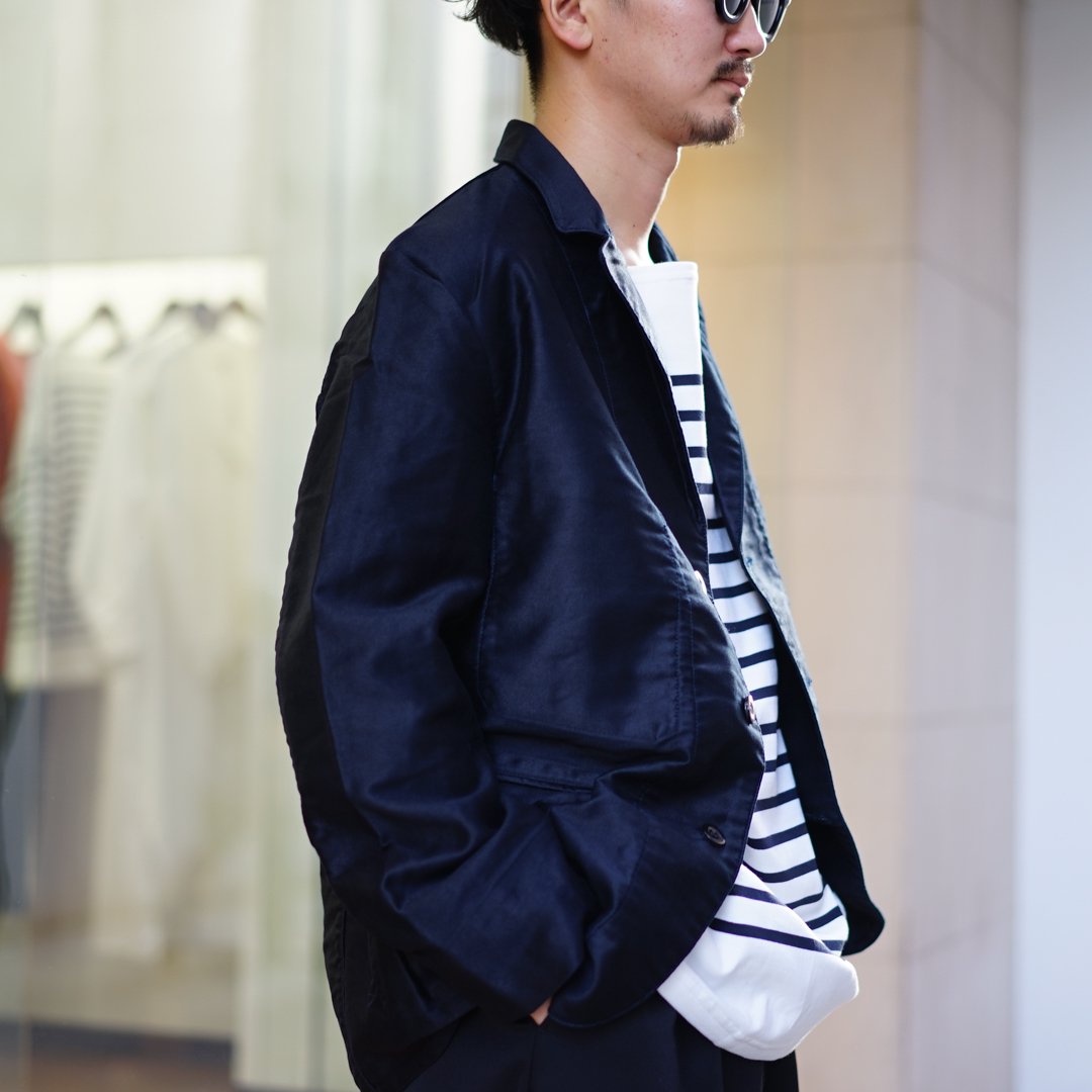 outil(ウティ) Veste Etain(GINGHAM)OV-T031/Navy