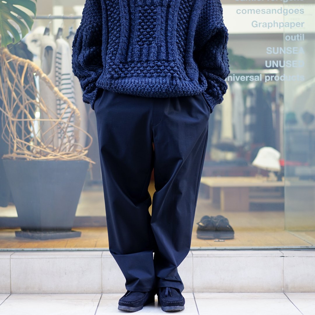 Graphpaper Compact Ponte Wide Chef Pants - スラックス