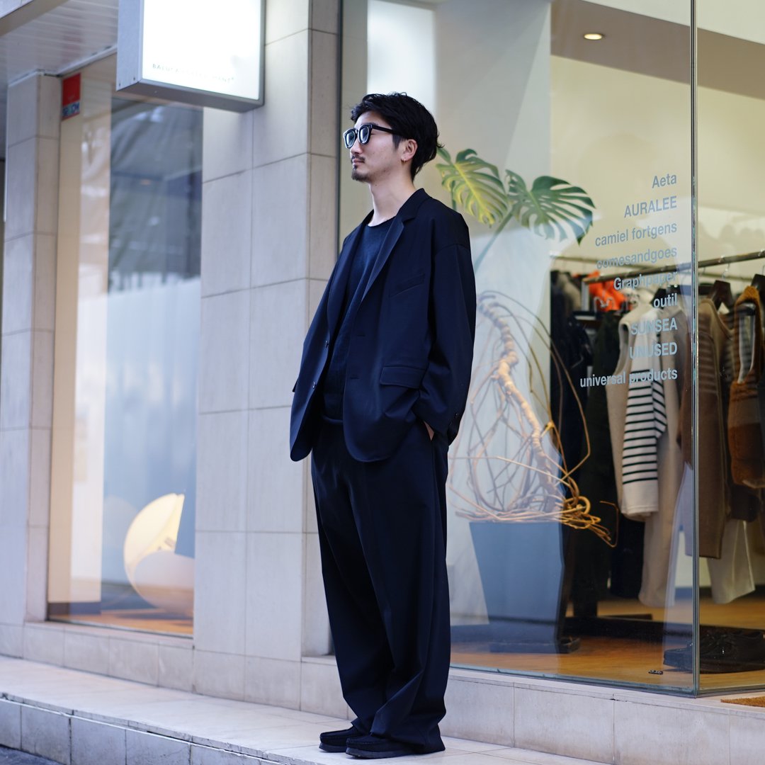 Graphpaper(グラフペーパー)Compact ponte Wide Chef Pants(GM241