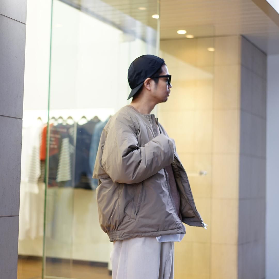 miffew(ミフュー)No Collar Down Jacket/Beige