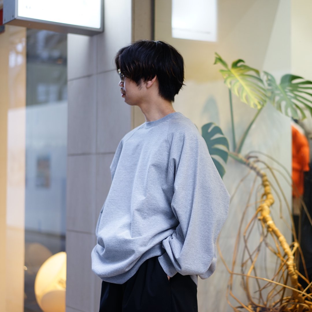 Graphpaper(グラフペーパー)Ultra Compact Terry Crew Neck Sweater ...