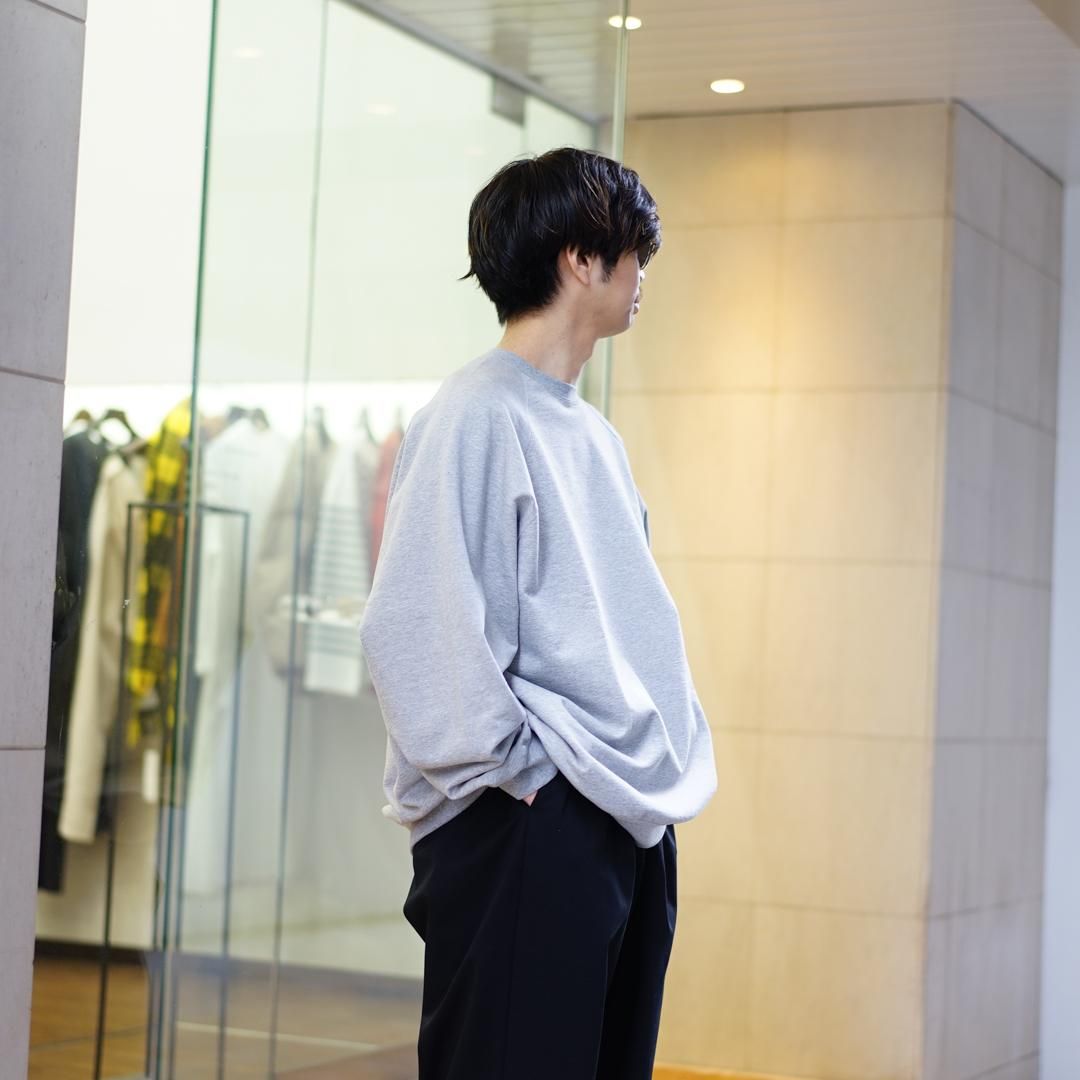 Graphpaper(グラフペーパー)Ultra Compact Terry Crew Neck