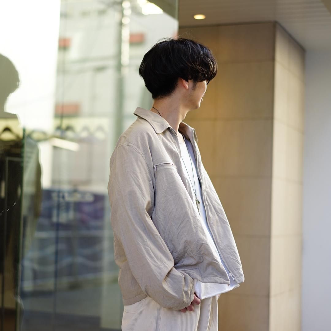 AURALEE(オーラリー)High Count Wool Poplin Blouson(A24SB01WP