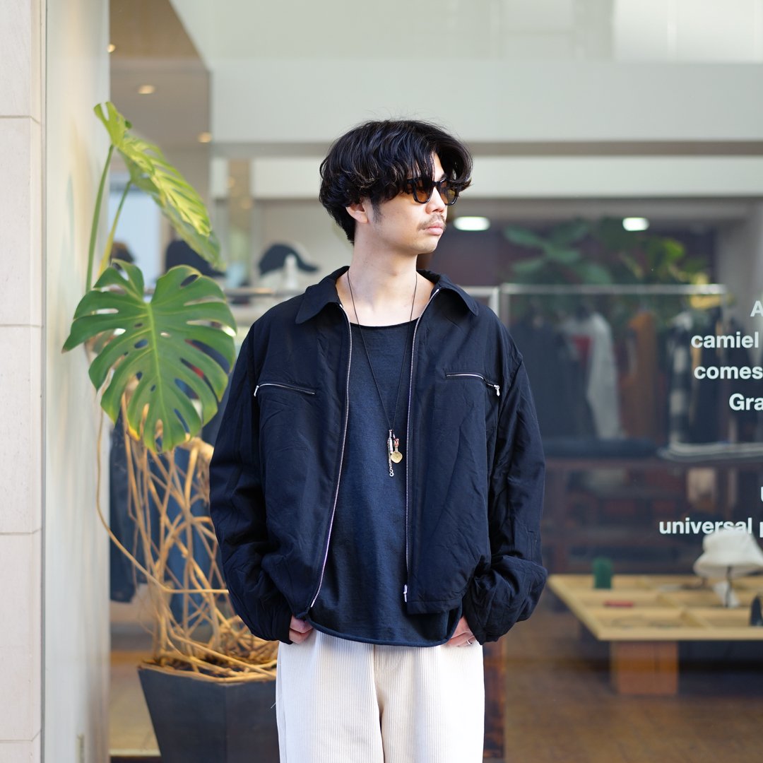 AURALEE(オーラリー)High Count Wool Poplin Blouson(A24SB01WP)/Top ...