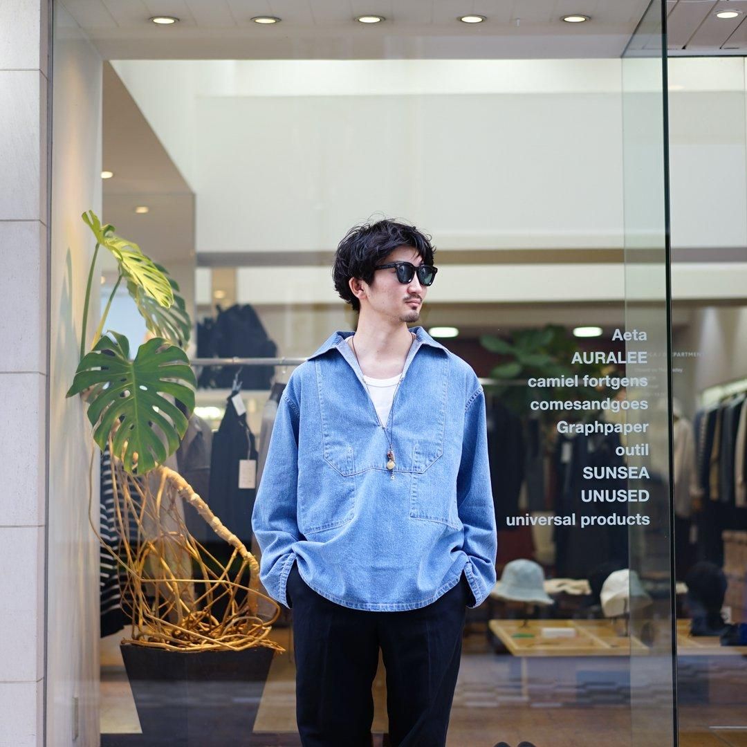 私*売様 AURALEE(オーラリー)Selvedge Faded Light AURALEE SELVEDGE FADED LIGHT DENIM WIDE PANTS |