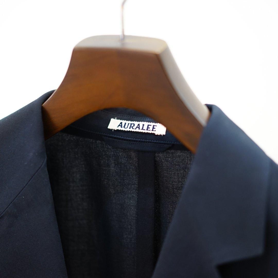 AURALEE (オーラリー) Hard Twist Cotton Silk Viyella Jacket