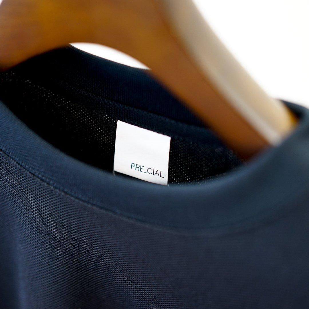 PRE_CIAL (プレシャル) Dry Pique Jersey L/S Crew Neck/Black