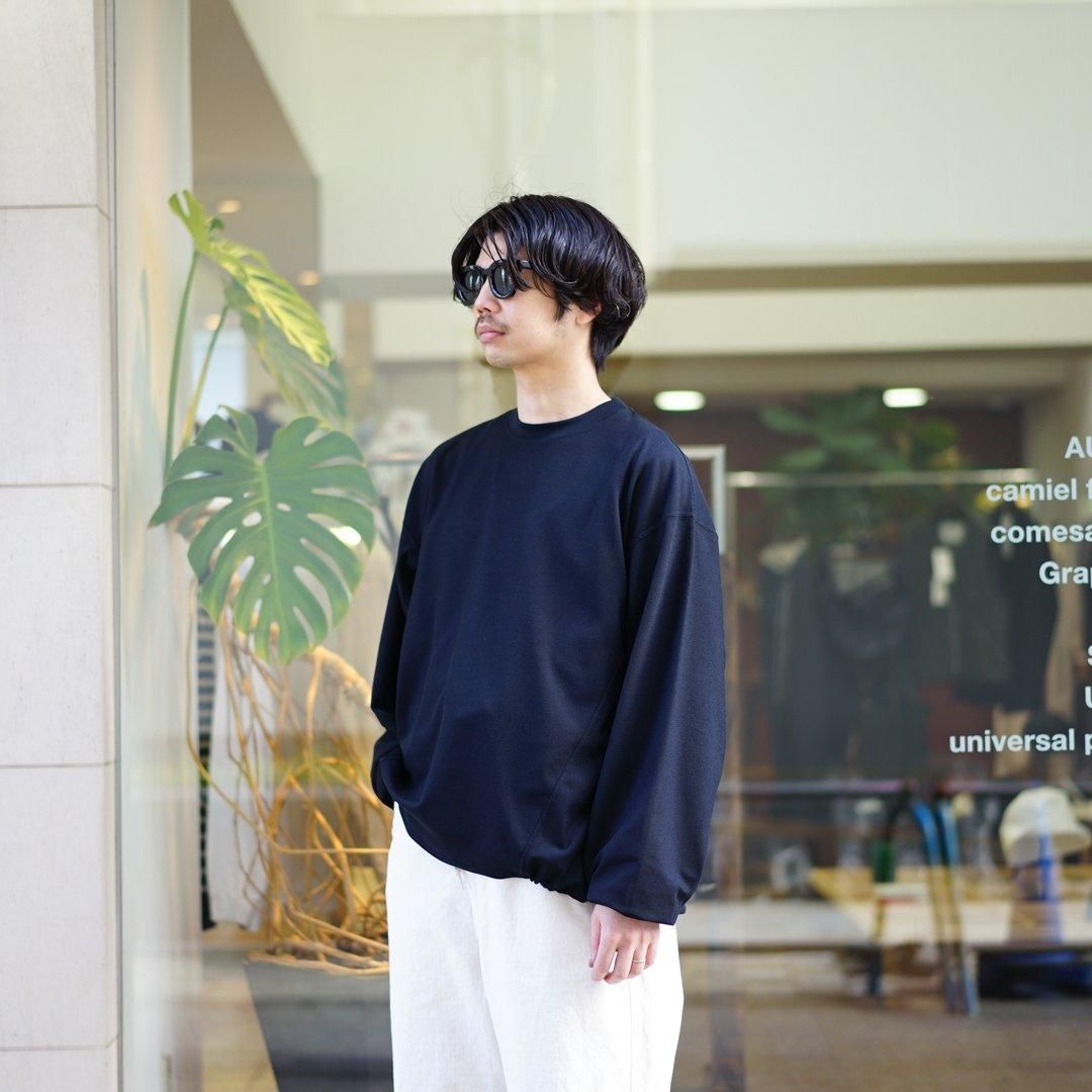 トップス PRE_CIAL / DRY PIQUE JERSEY L/S PRE_CIAL (プレシャル) Dry Pique Jersey L/S Crew Neck/Black
