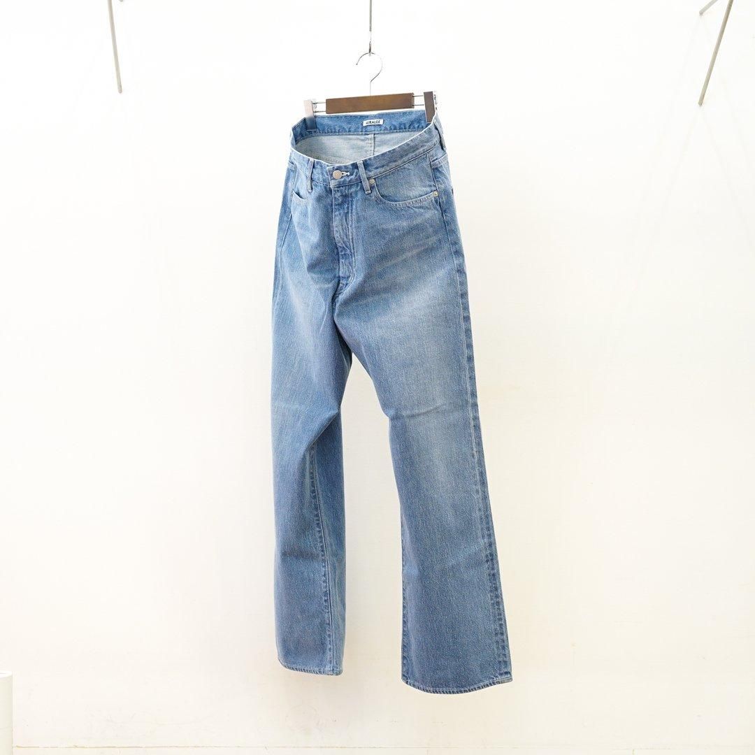 AURALEE (オーラリー) Selvedge Faded Light Denim Pants