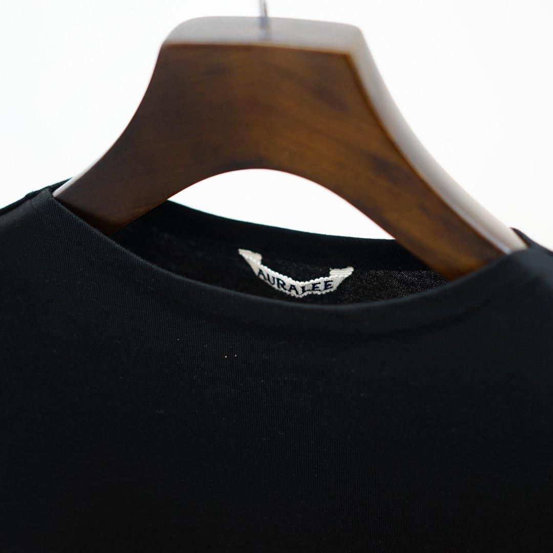 AURALEE(オーラリー)Luster Plating Narrow Boat Neck Tee