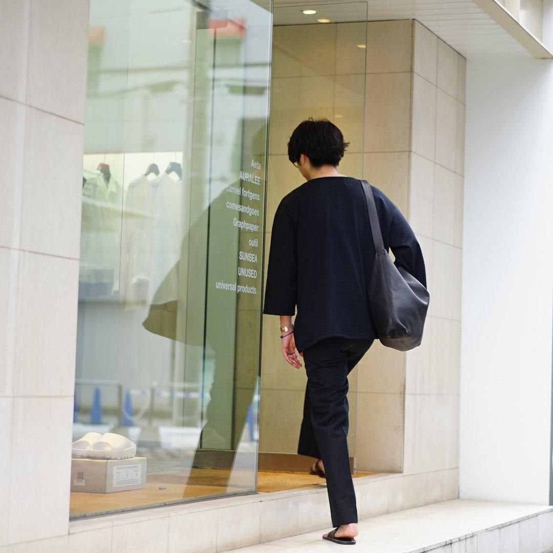 【美品】Aeta DOUBLE FACED SHOULDER TOTE : M Aeta/DEER DOUBLE FACED SHOULDER TOTE M(BLACK)
