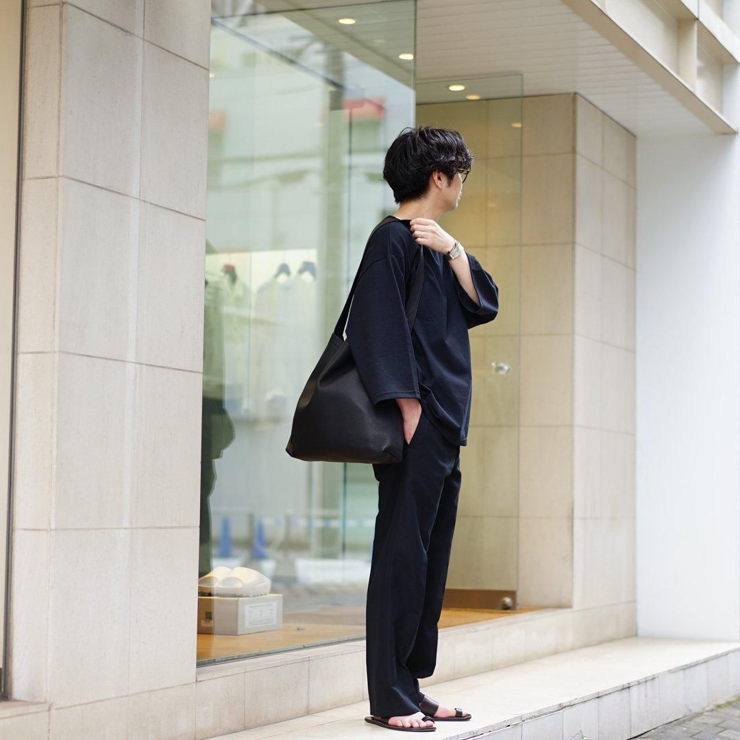 【美品】Aeta DOUBLE FACED SHOULDER TOTE : M Aeta(アエタ)Double Faced Shoulder Tote M(DA53)/Black