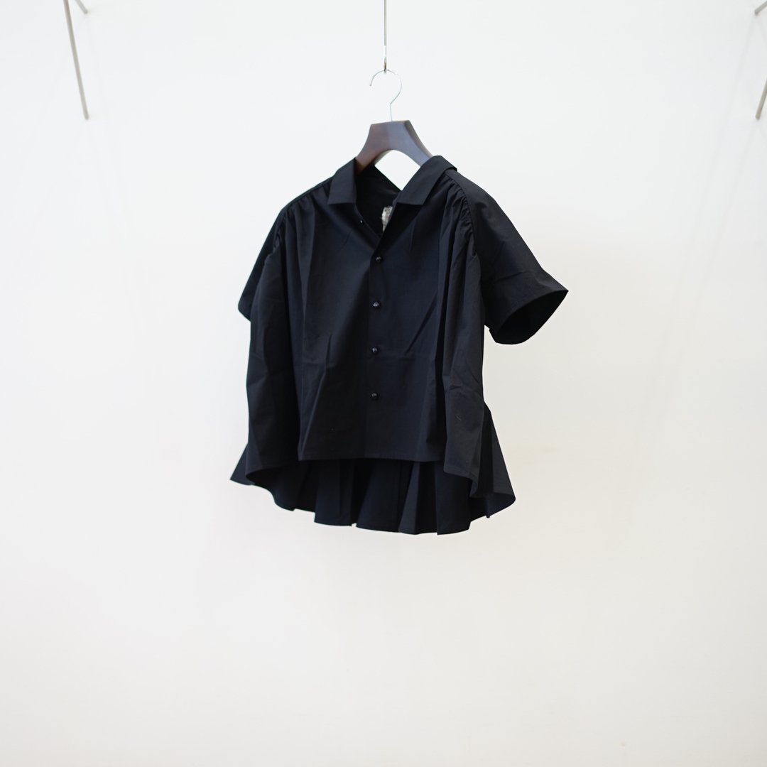 [women's] ELEPH ()Saar Shirt (EL.C5.01.04)/Black Poplin