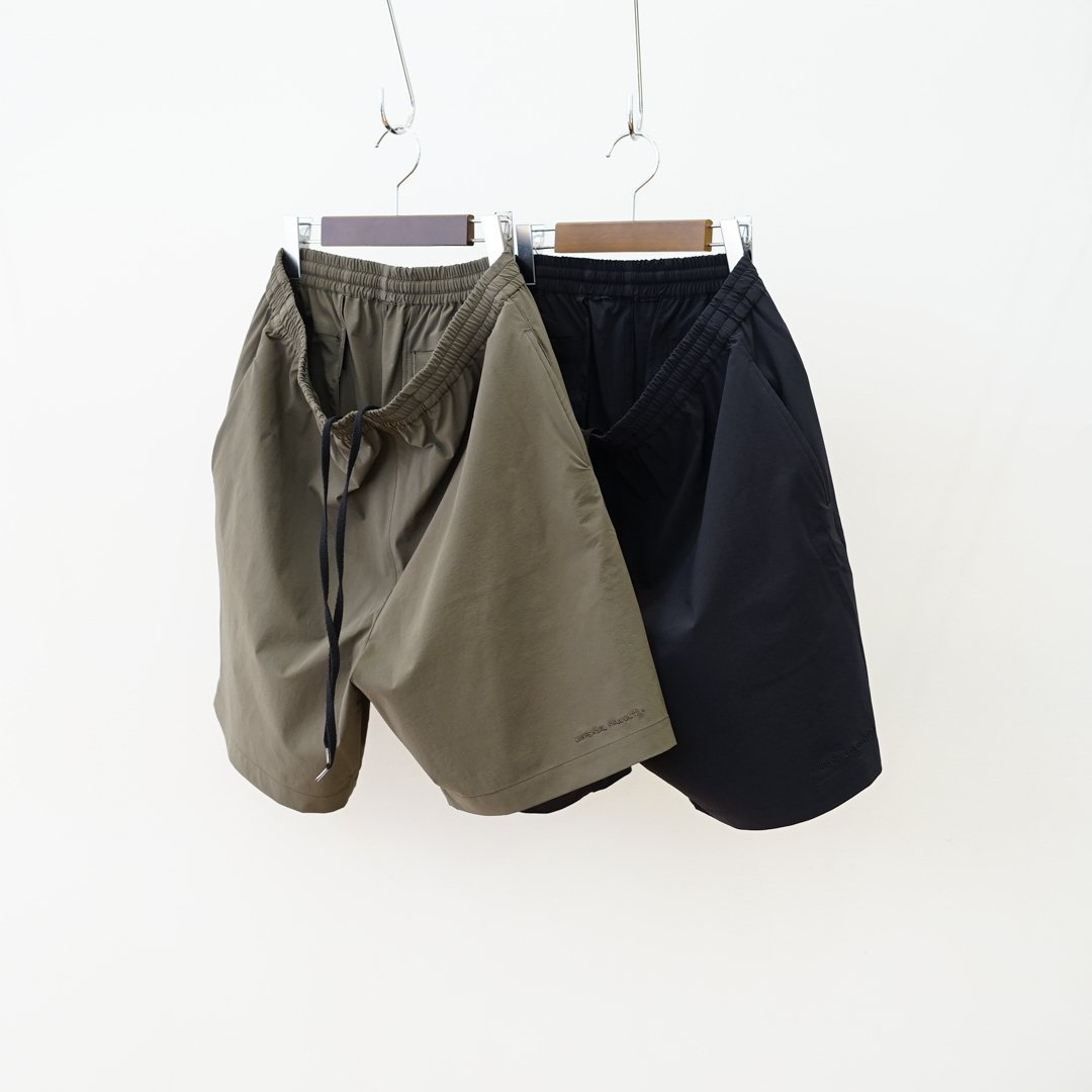 UNIVERSAL PRODUCTS (ユニバーサルプロダクツ)Baggy Shorts (241-60501)/Olive/Black/