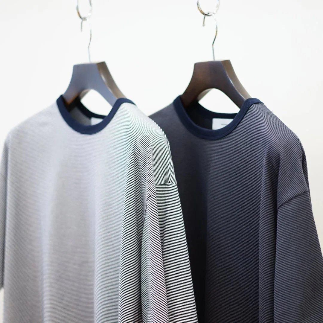 Graphpaper (グラフペーパー) Narrow Border S/S Tee(GU243