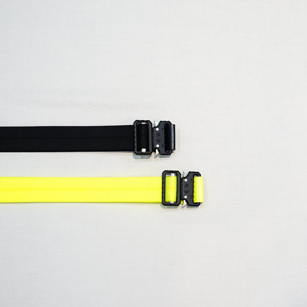 [24AW] Graphpaper(եڡѡ) Nylon Riggers Belt (GU243-90231)
/Neon Yellow/Black/