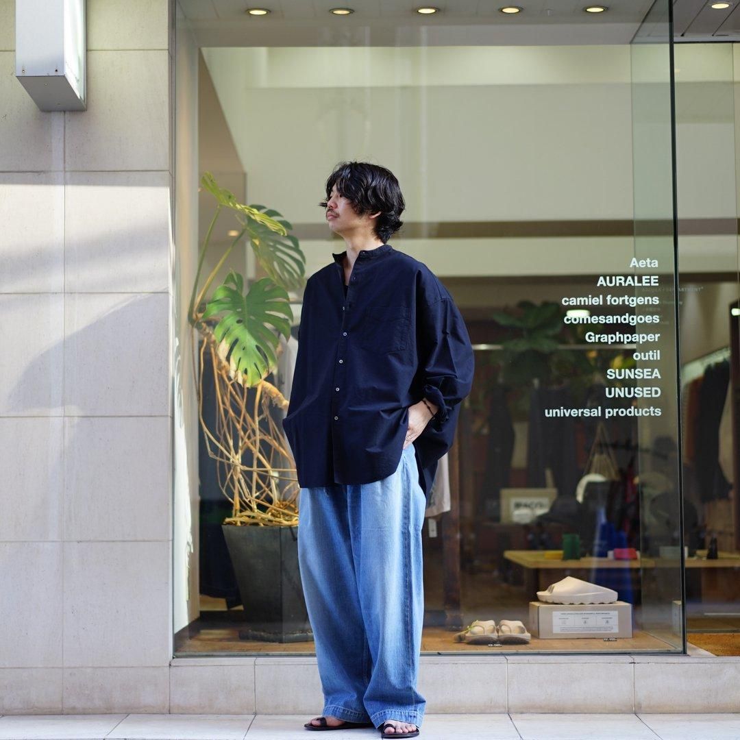 Graphpaper (グラフペーパー) Selvage Denim Two Tuck Pants