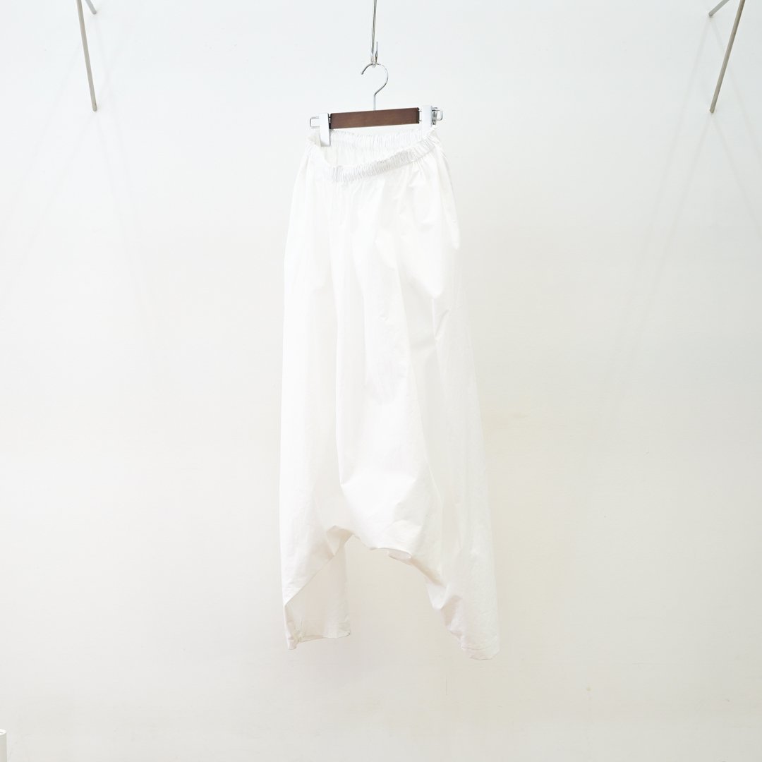 [women] ELEPH() Big Love Trouser/White Poplin