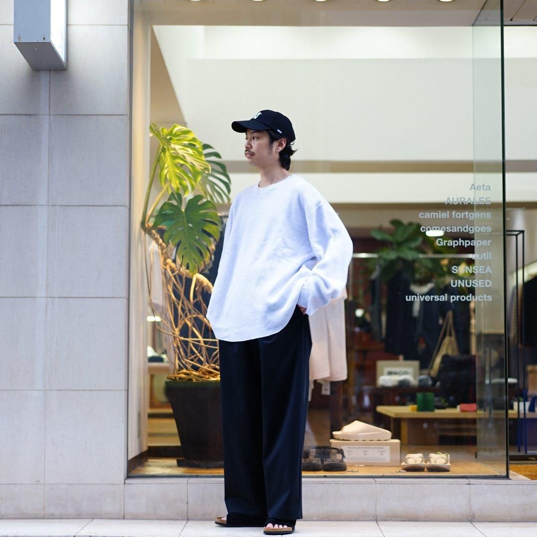 UNUSED (アンユーズド) Long Sleeve Thermal T-shirt/Over size