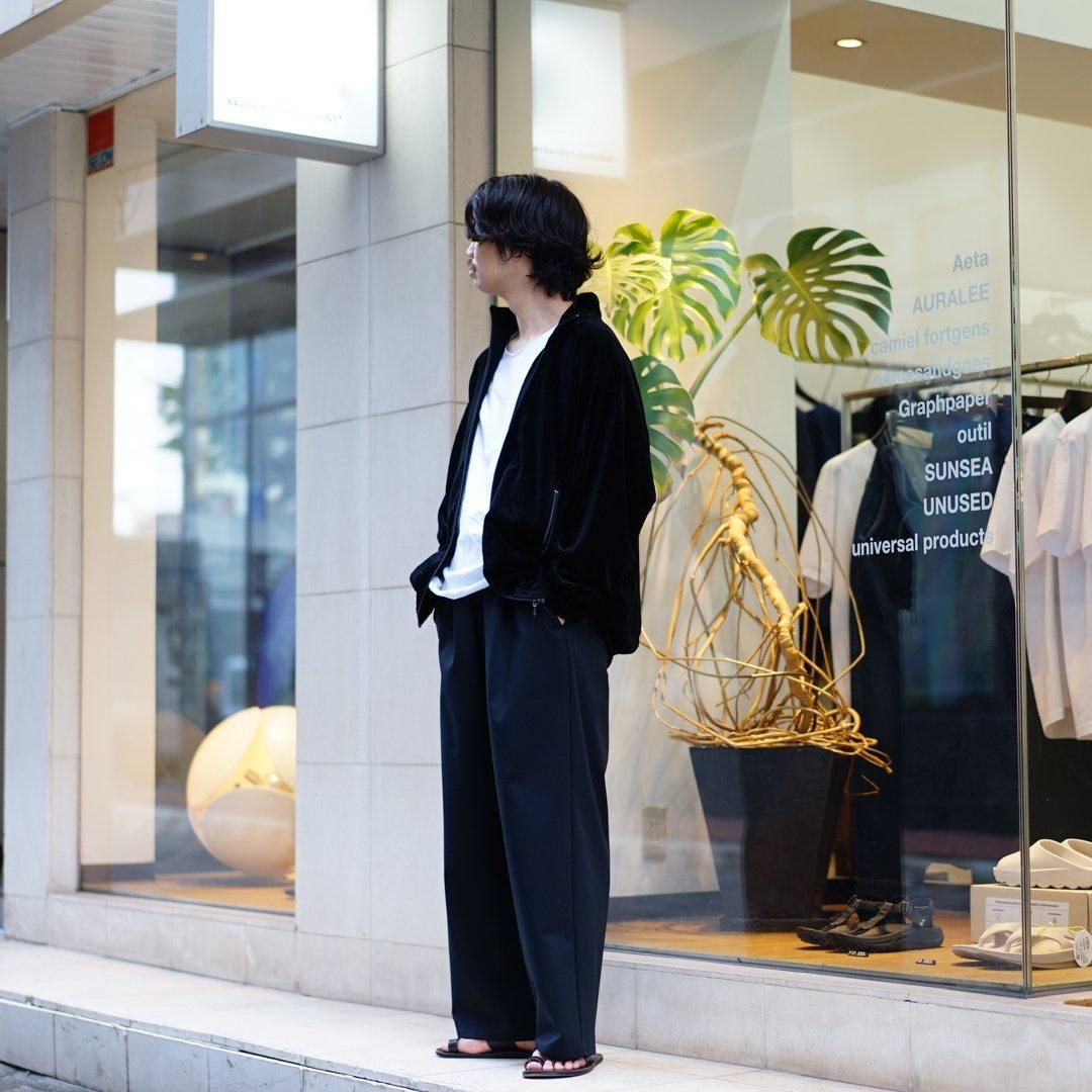 Graphpaper (グラフペーパー)Compact Velour Track Jacket(GM243