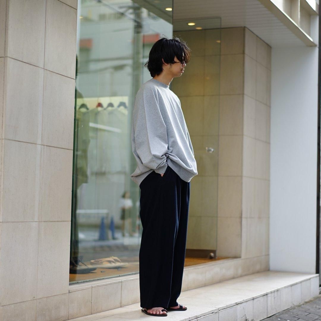 Graphpaper (グラフペーパー)Ultra Compact Terry Crew Neck