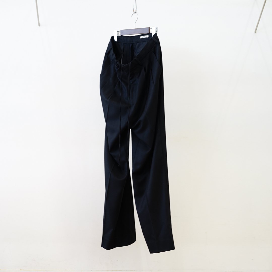 AURALEE (꡼)Super Light Wool Slacks(A24AP02OS)/Black