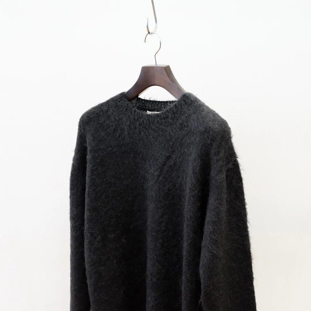 AURALEE / オーラリー】BRUSHED SUPER KID MOHAIR KNIT P/O
