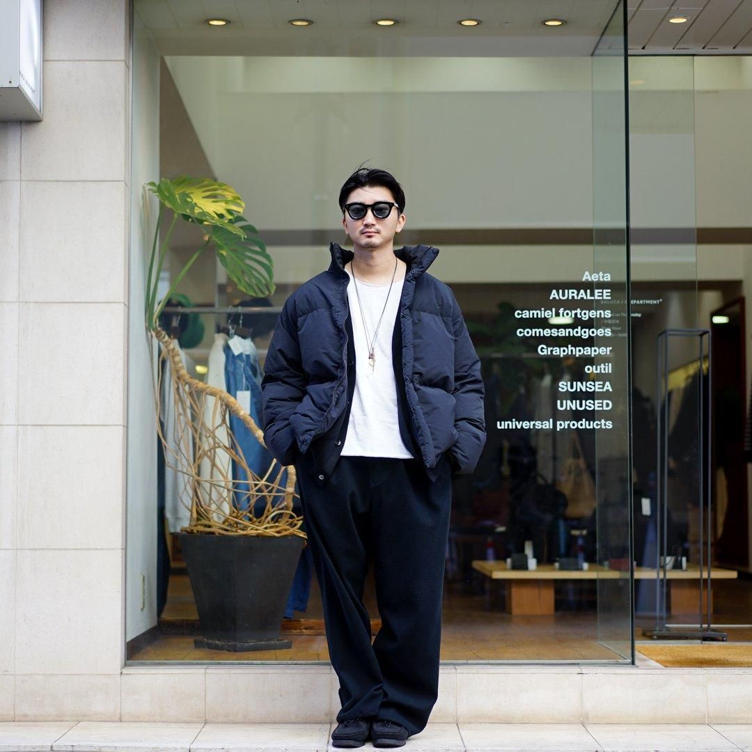 Graphpaper (グラフペーパー) Garment Dyed Down Jacket (GM243