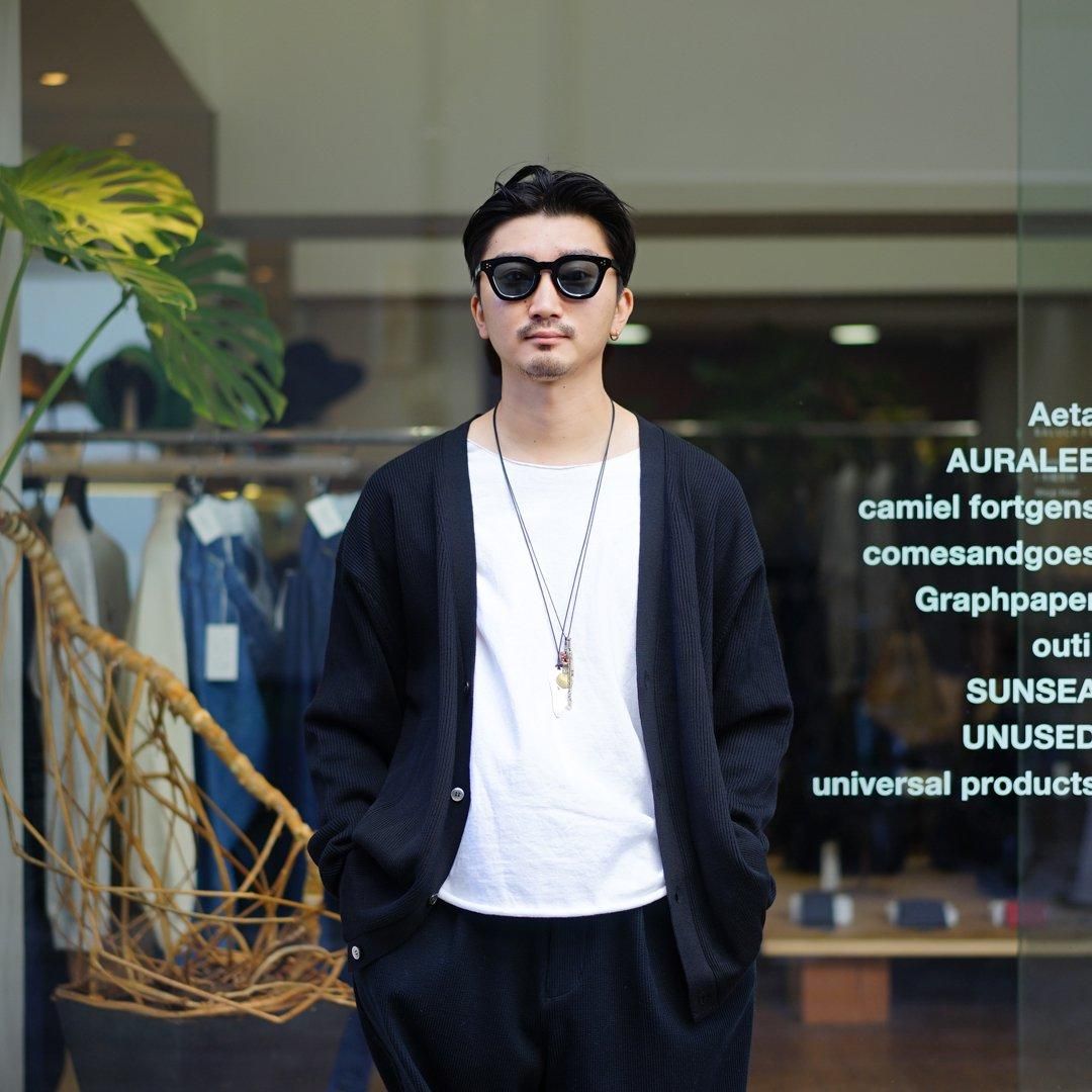 Graphpaper (グラフペーパー) High Density Cardigan (GU243 Graphpaper (グラフペーパー) High Density Cardigan (GU243