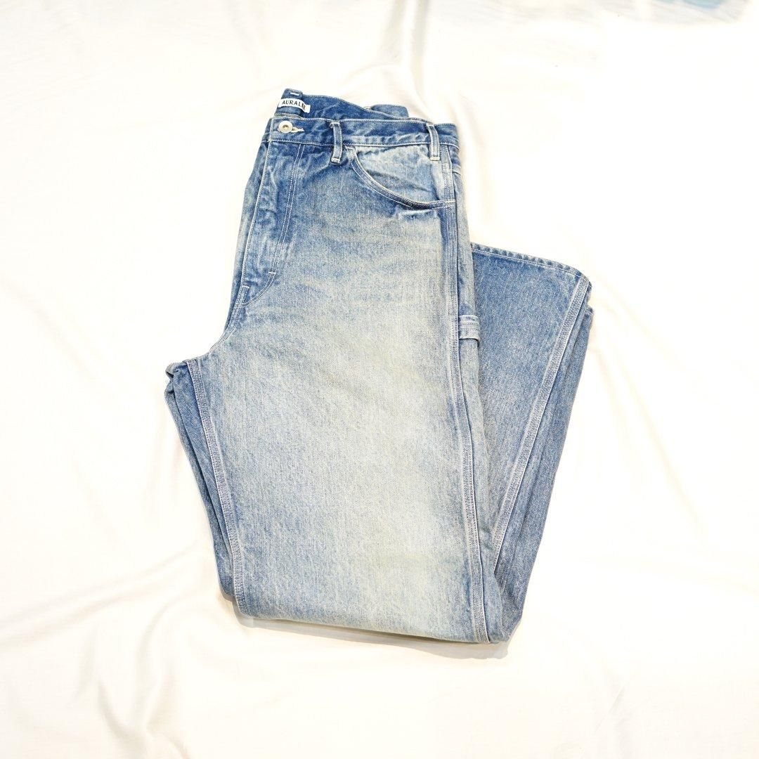 AURALEE (オーラリー) Selvedge Faded Heavy Denim Painter