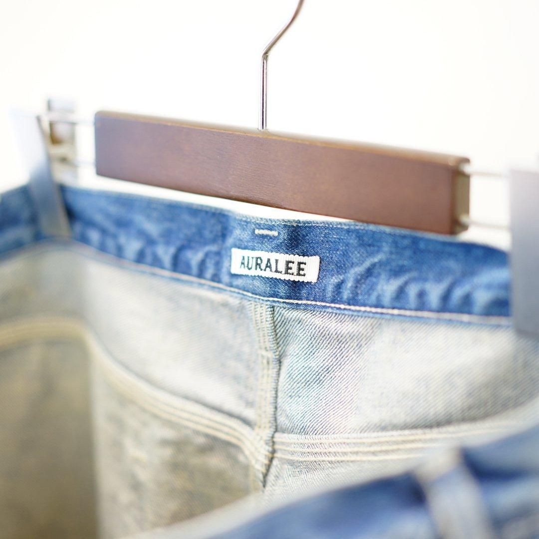 AURALEE (オーラリー) Selvedge Faded Heavy Denim Painter