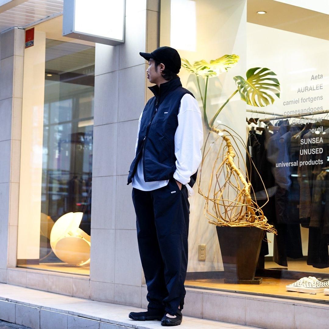 FARAH (ファーラー) Nylon Zip Up Vest(FR0403-M1009)/Navy/Black/