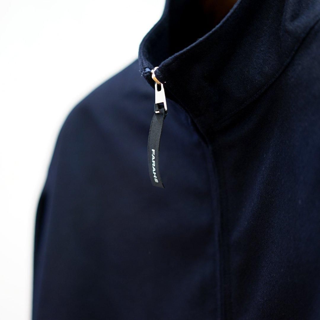 FARAH (ファーラー) Stand Collar Zip Up Blouson (FR0403-M1005 FARAH (ファーラー) Stand Collar Zip Up Blouson (FR0403-M1005