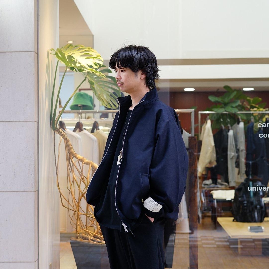 FARAH (ファーラー) Stand Collar Zip Up Blouson (FR0403-M1005/Dark Navy