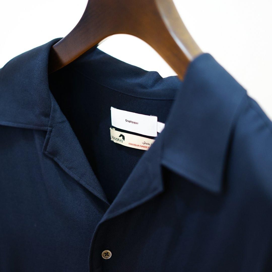 Graphpaper (グラフペーパー) SIDOGRAS Twill Viscose Oversized