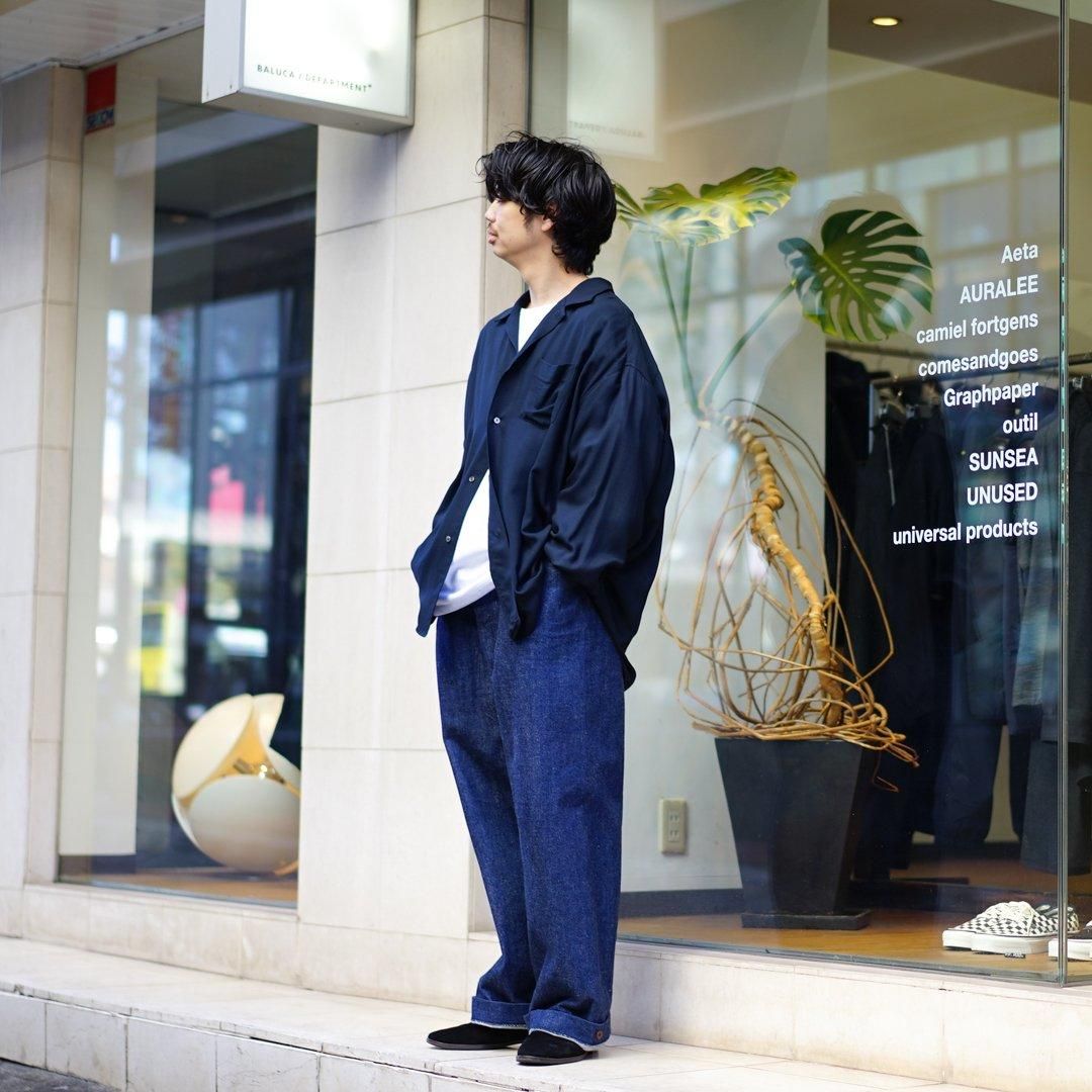 Graphpaper (グラフペーパー) SIDOGRAS Twill Viscose Oversized
