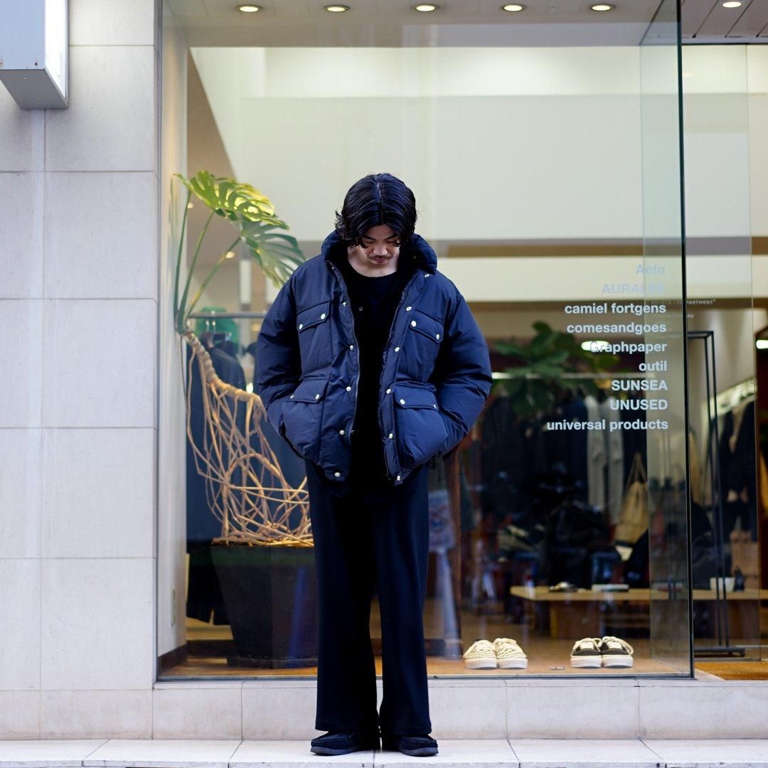 unused ダウンジャケット　us2454 UNUSED (アンユーズド) Down jacket (US2454)/Black
