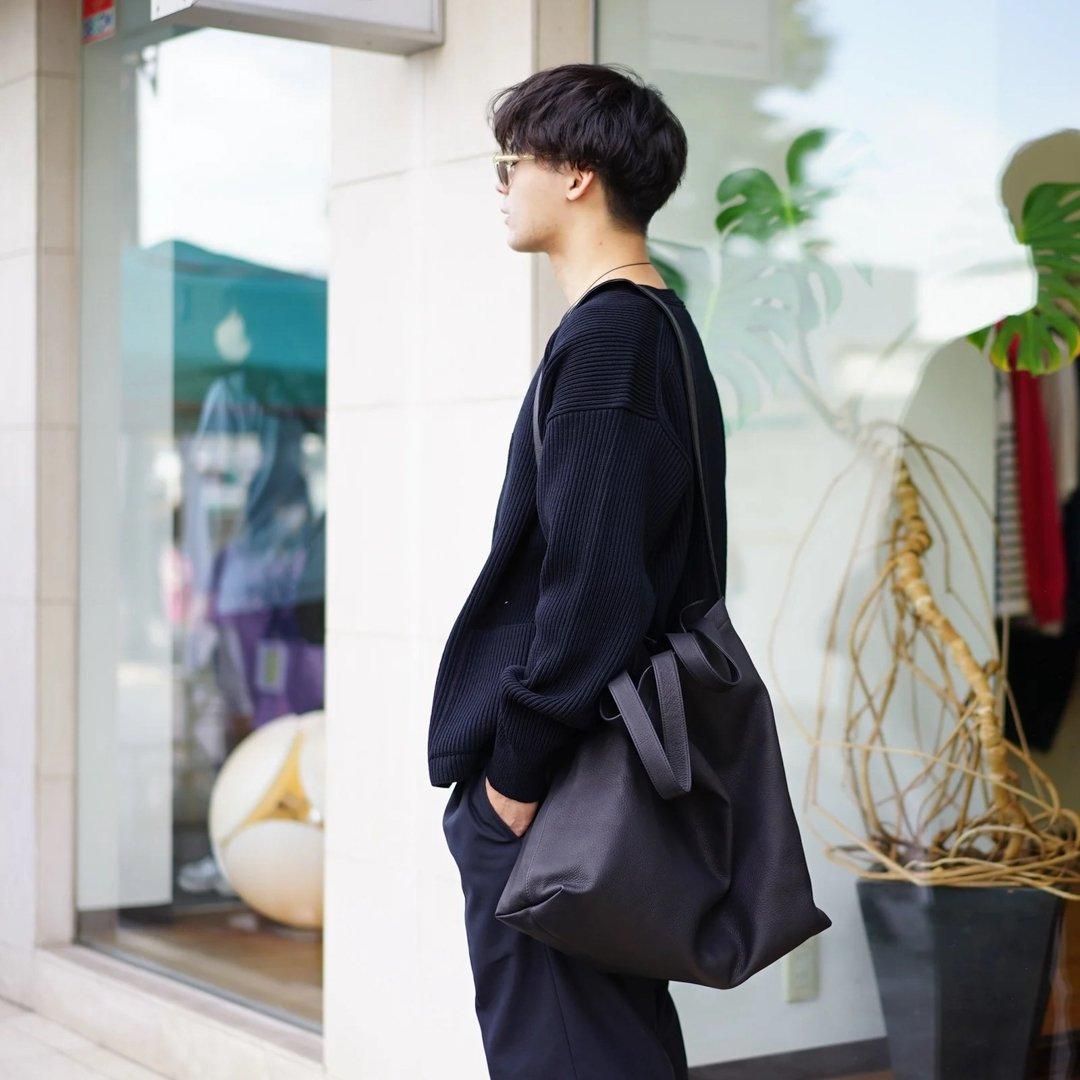 Aeta(アエタ)Double Faced Shoulder Tote L(DA54)/Black