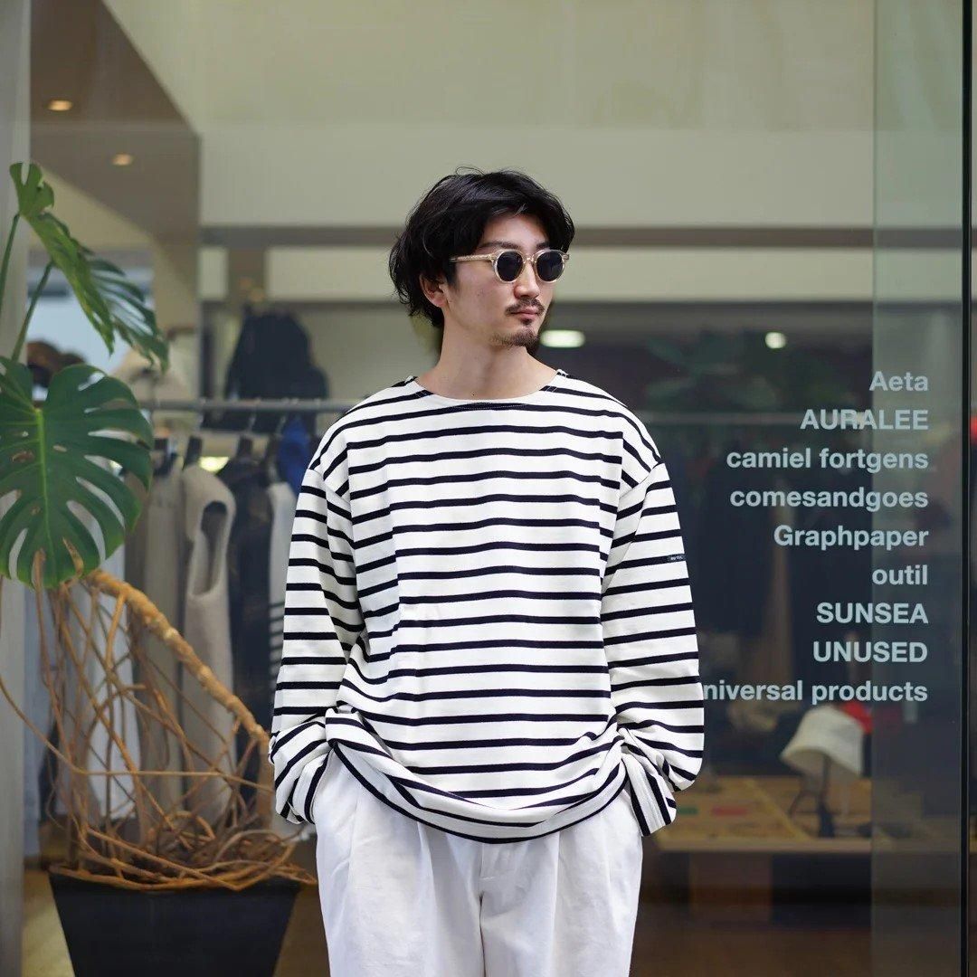 〈新品未使用〉OUTIL TRICOT HABAS 白✕青 OUTIL【 unisex 】tricot habas short | Terminal