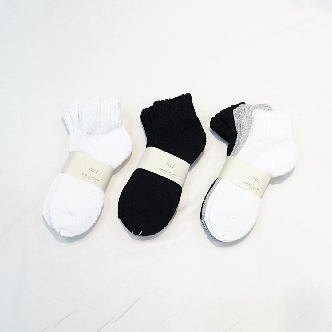 UNIVERSAL PRODUCTS (ユニバーサルプロダクツ)3P Pile Socks