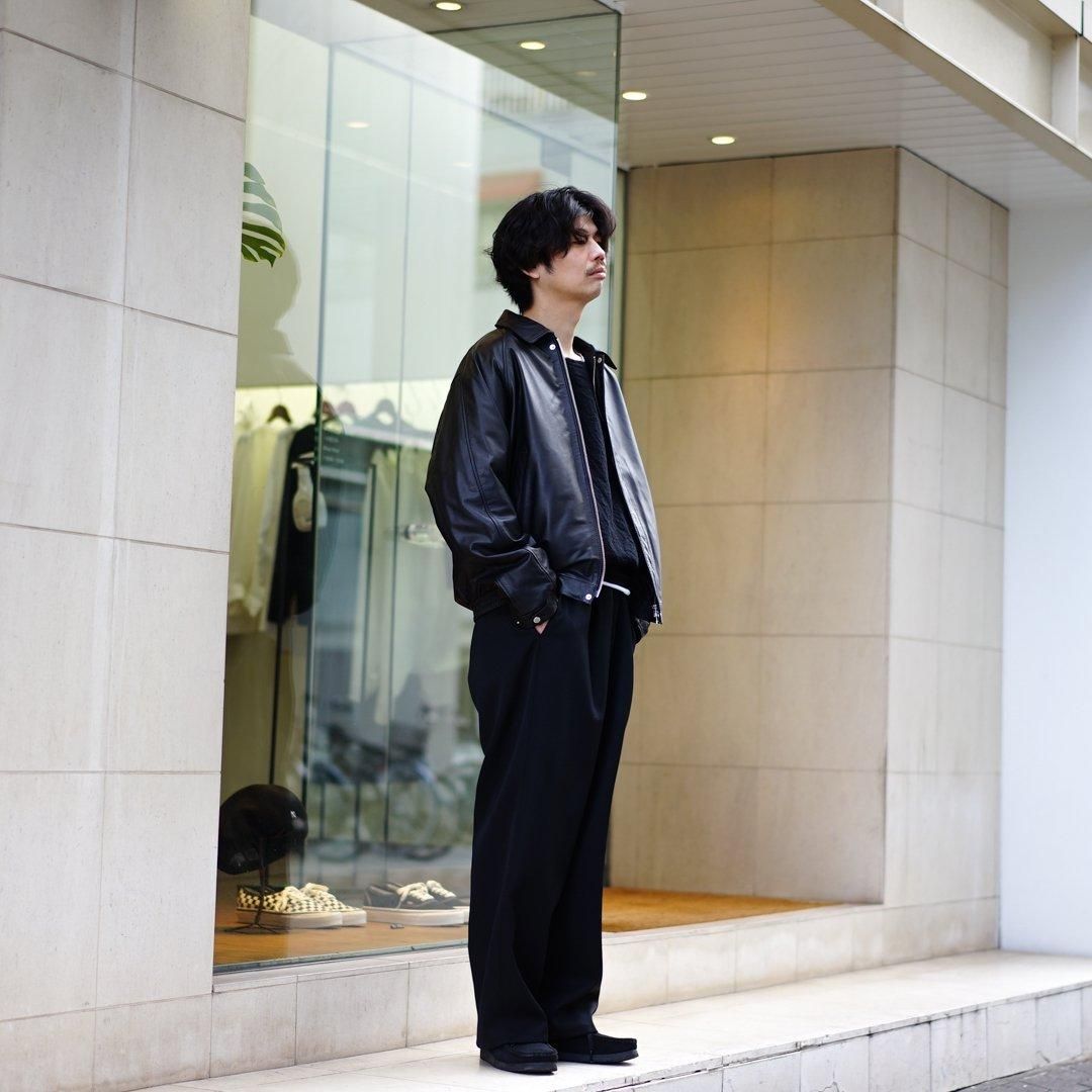 Graphpaper (グラフペーパー) Scale Off Wool Wide Chef Pants