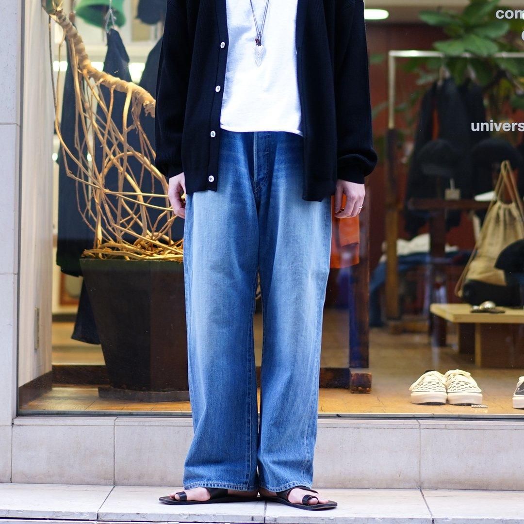 Graphpaper(グラフペーパー) Selvage Denim Five Pocket Wide Straight
