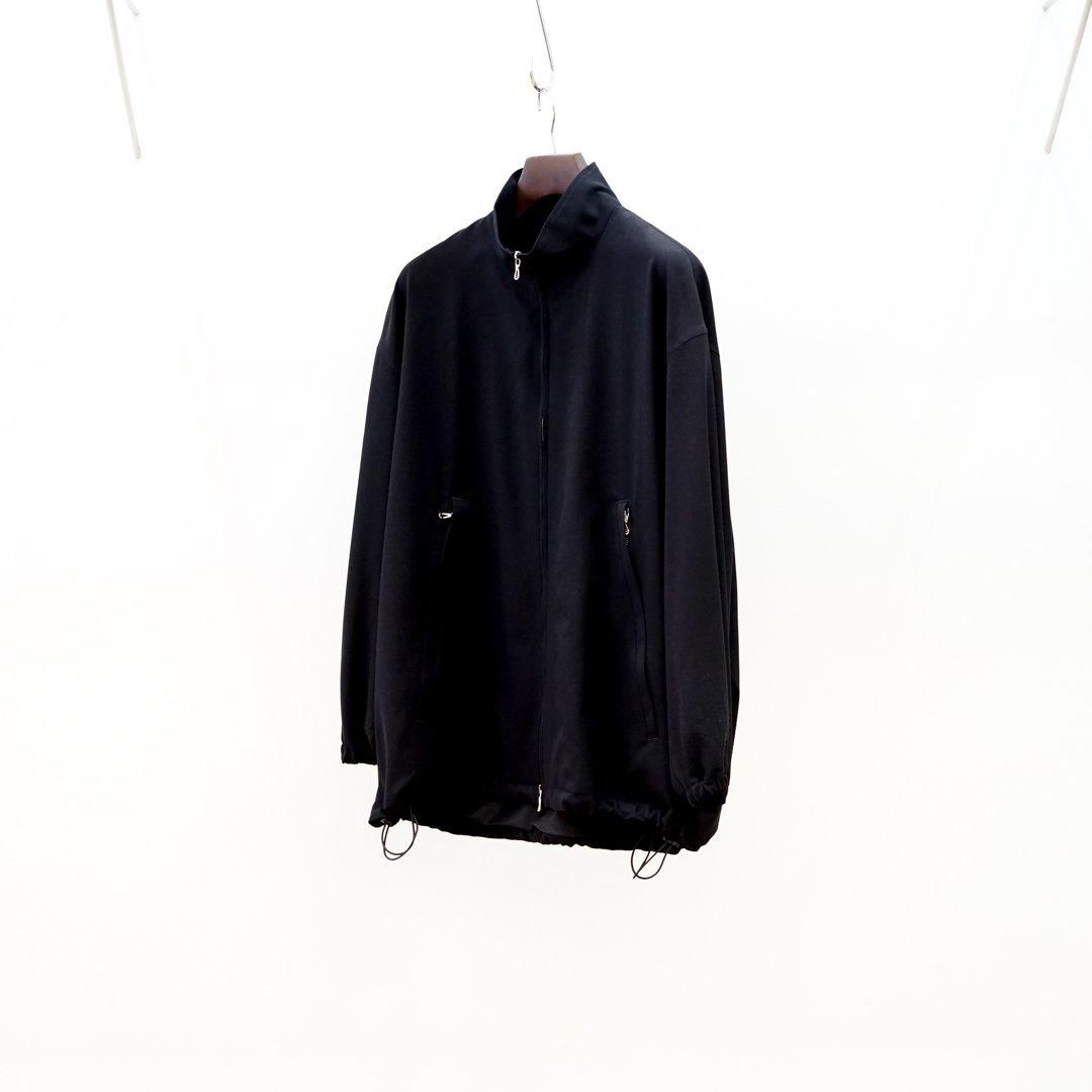 Tropical Wool Track Blouson / BLACK | Graphpaper (MEN
